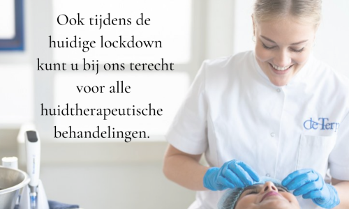 Majel B.V. | Huidtherapie geopend tijdens lockdown.